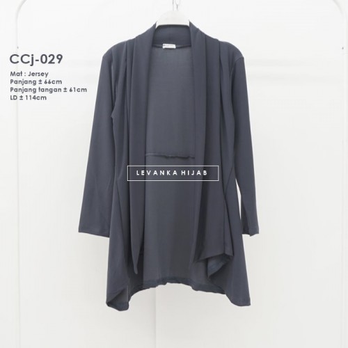 CCj-029 Cardigan jersey Lengan panjang